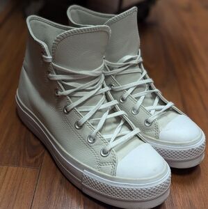 Converse Leather hightop sneakers Women